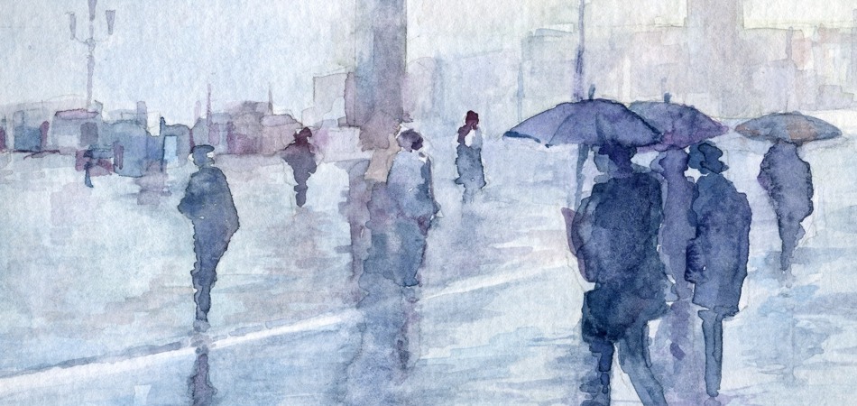 Venice in the rain